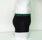 LoW Men’s Bamboo Cotton Boxer Trunks – 3-Pack Dark Edition