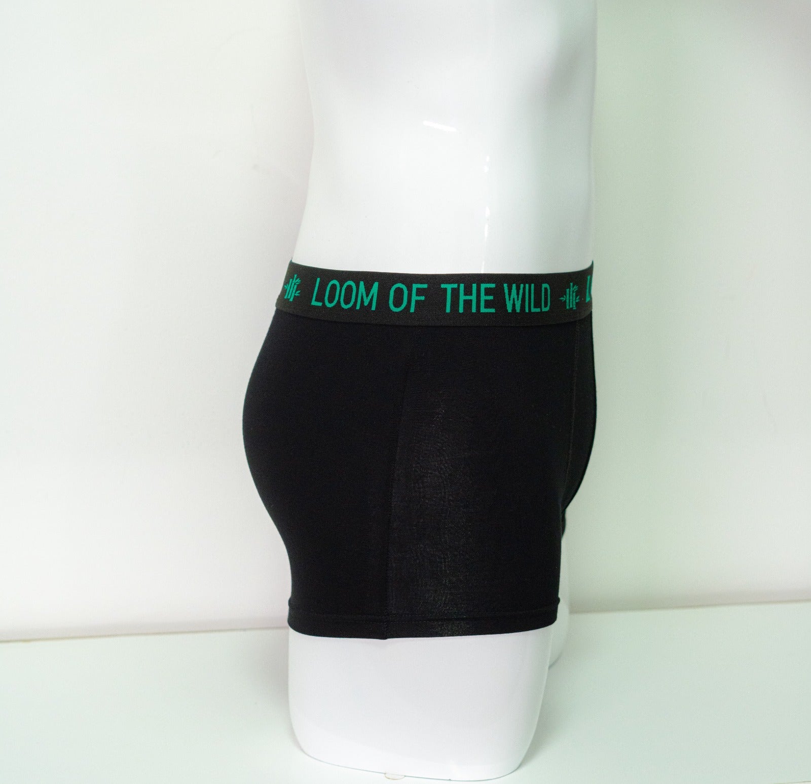 LoW Men’s Bamboo Cotton Boxer Trunks – 3-Pack Dark Edition