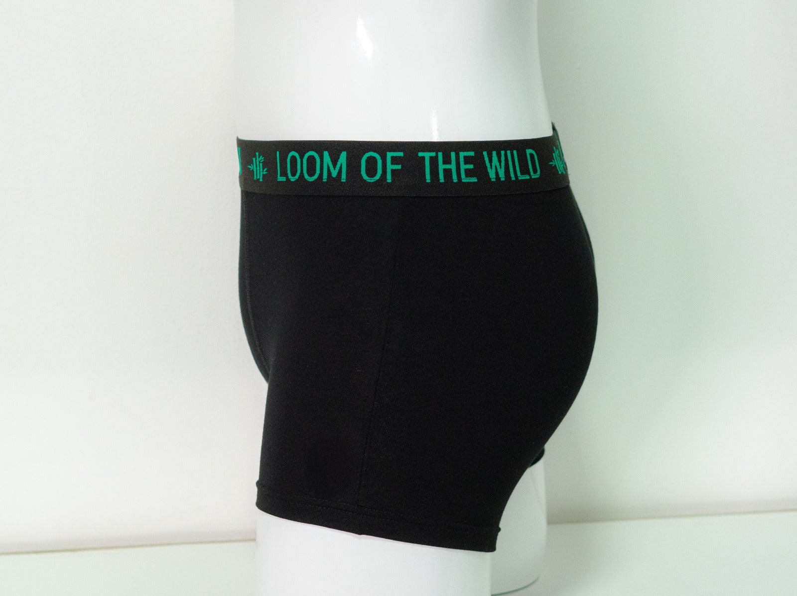 LoW Men’s Bamboo Cotton Boxer Trunks – 3-Pack Dark Edition