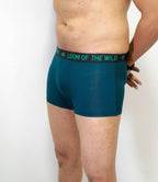 LoW Men’s Bamboo Cotton Boxer Trunks – 3-Pack Dark Edition