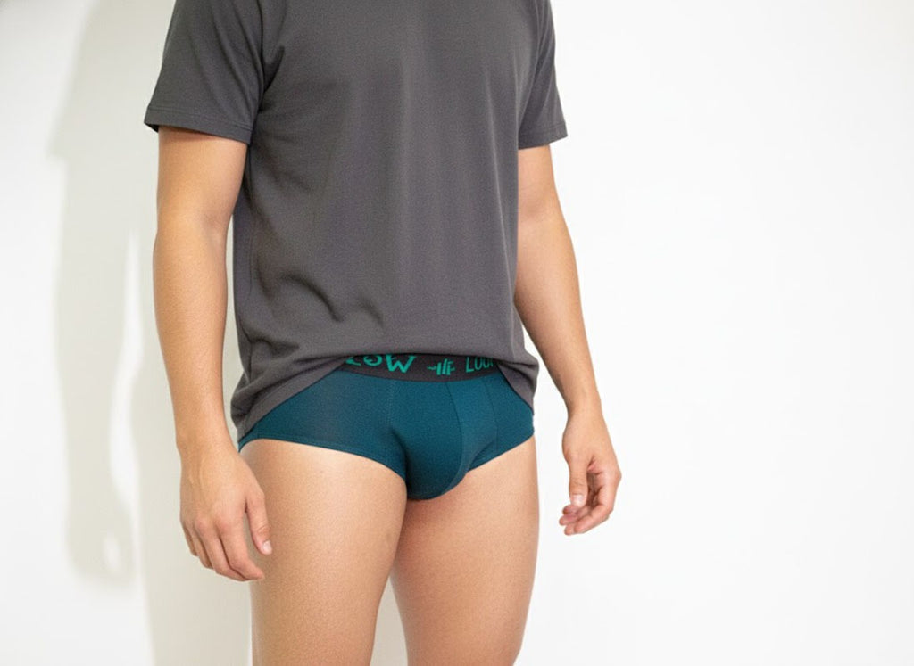 LoW Bamboo Cotton Men’s Briefs – 3-Pack (Dark Collection)